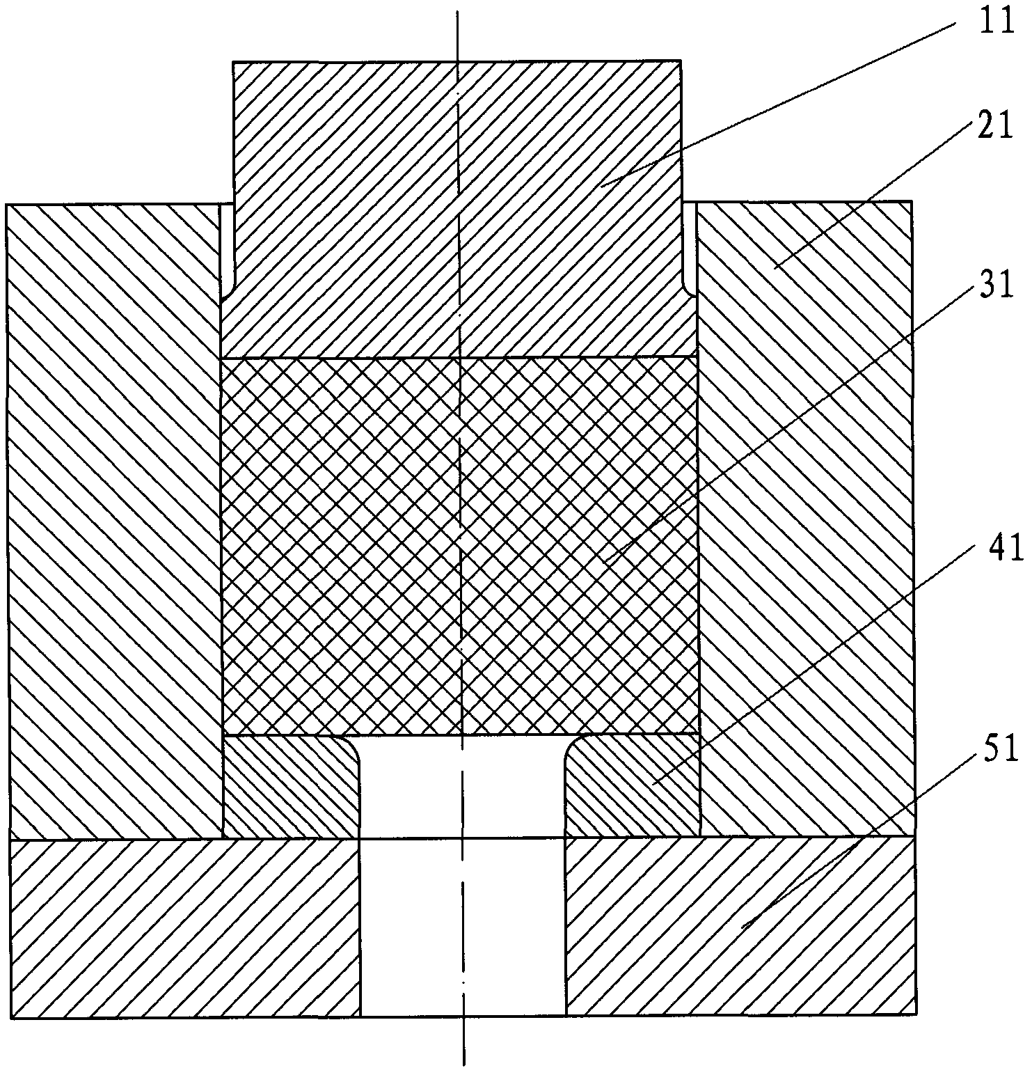 Preparation method of magnesium alloy variable-section cylindrical member by composite extrusion deformation