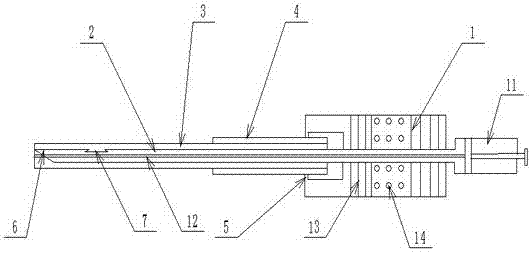 Endoscopic puncture sampling needle for bronchoscope