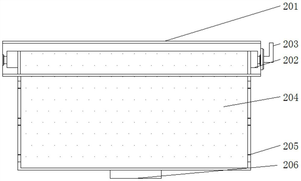 A display device for computer with front protection structure