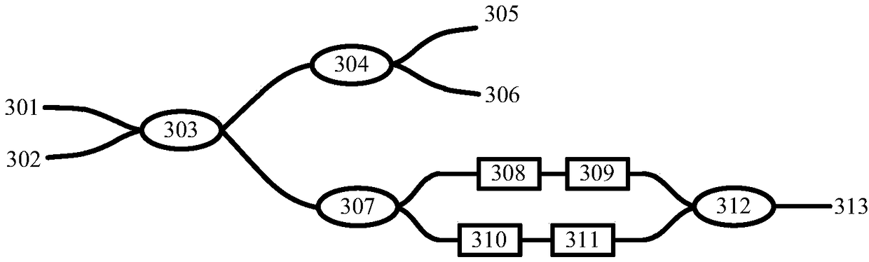 quantum key distribution time Bit-phase decoding method, device and system based on polarization orthogonal rotation