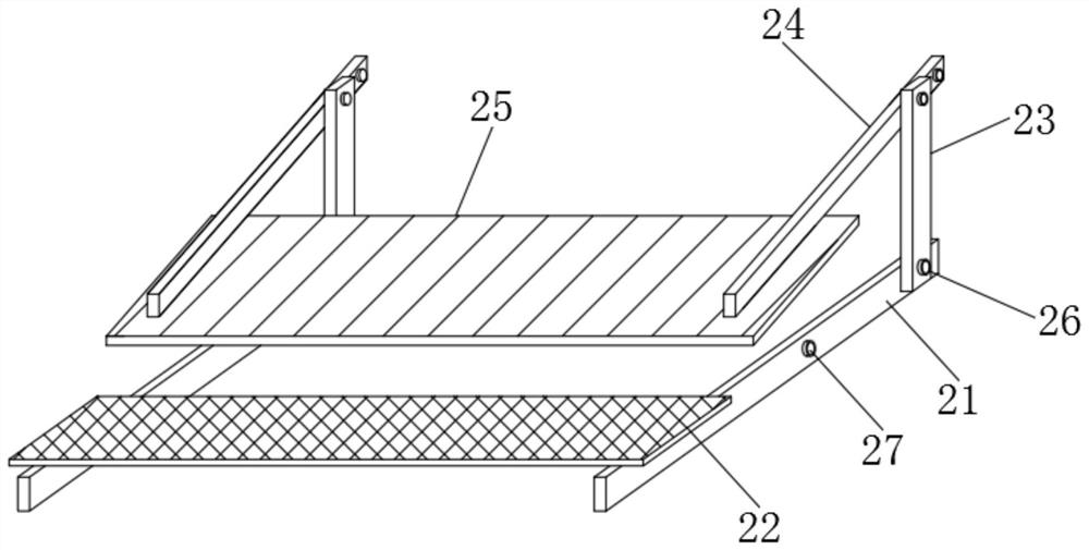 Rainproof feeding device for outdoor poultry farming