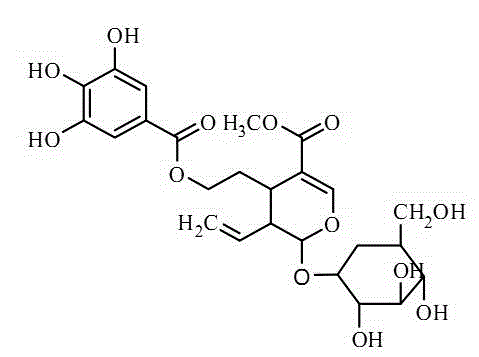 Application of cornuside in preparing pharmaceuticals used to cure diabetic nephropathy