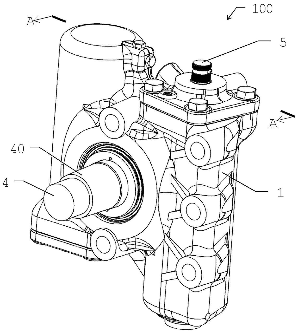 steering-system-and-hydraulic-power-steering-machine-thereof-eureka