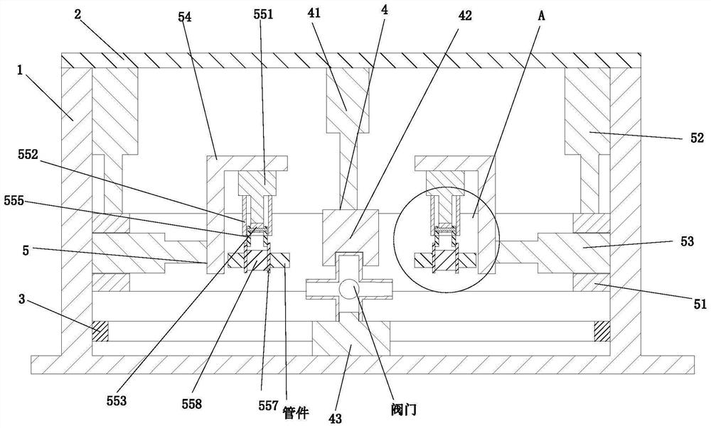 A multi-directional communication valve pipeline connection system