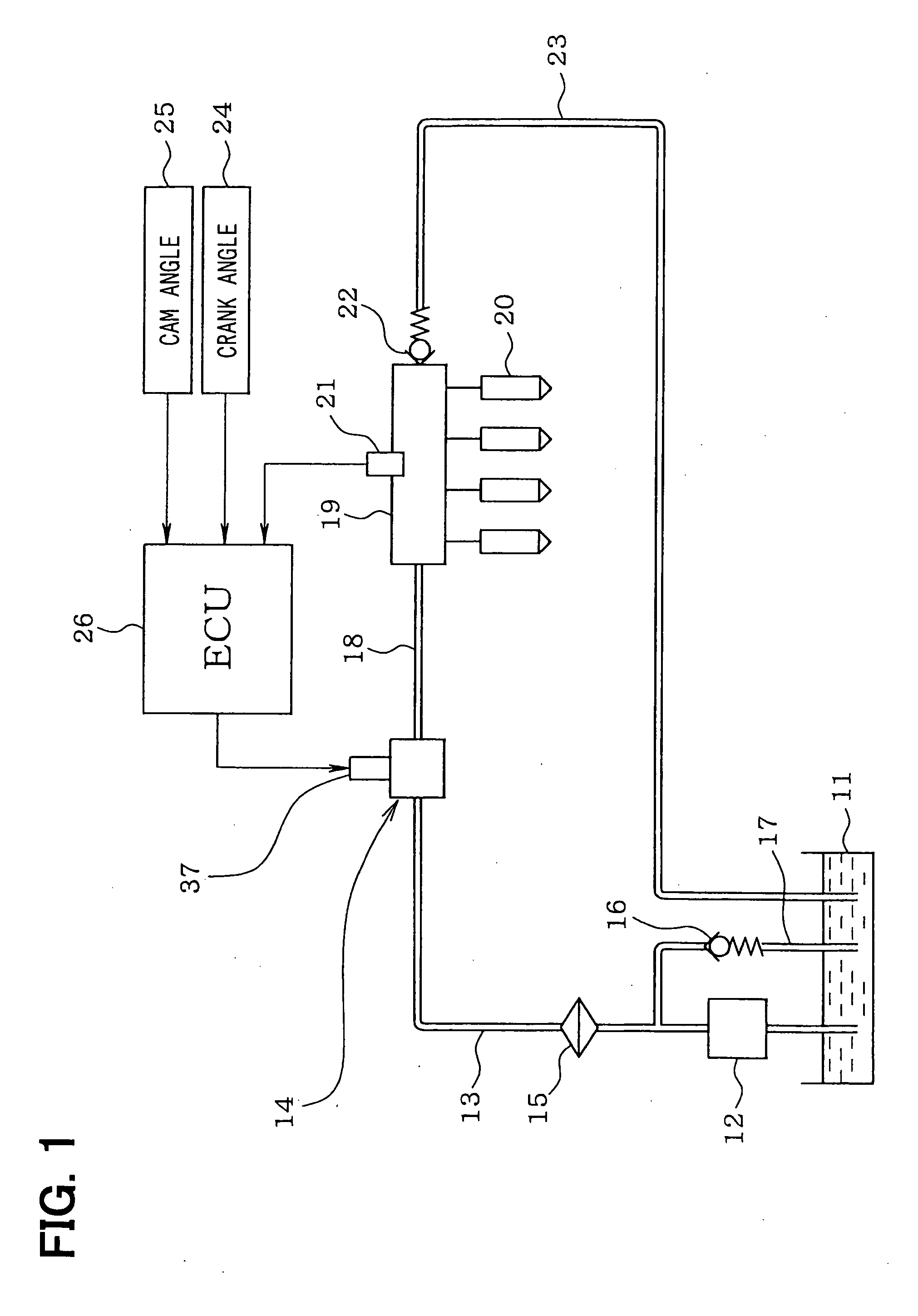 Fuel supply system of internal combustion engine