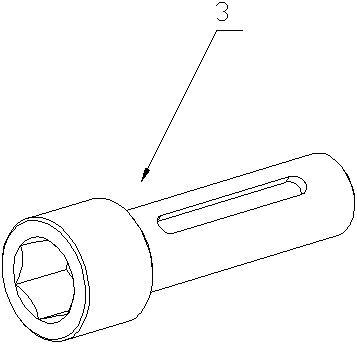 Conveyor drive mechanism provided with hexagonal through shaft and motor adapter sleeve shaft