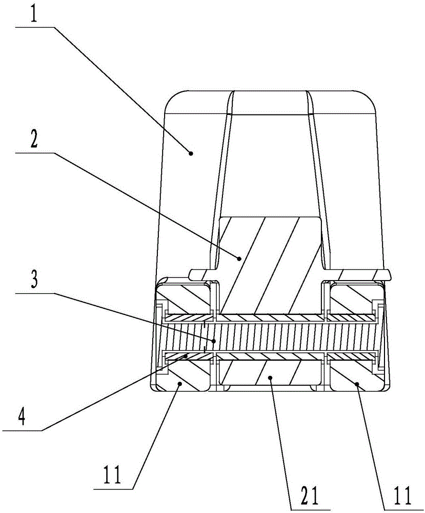 Installing structure of bread maker stirring rod