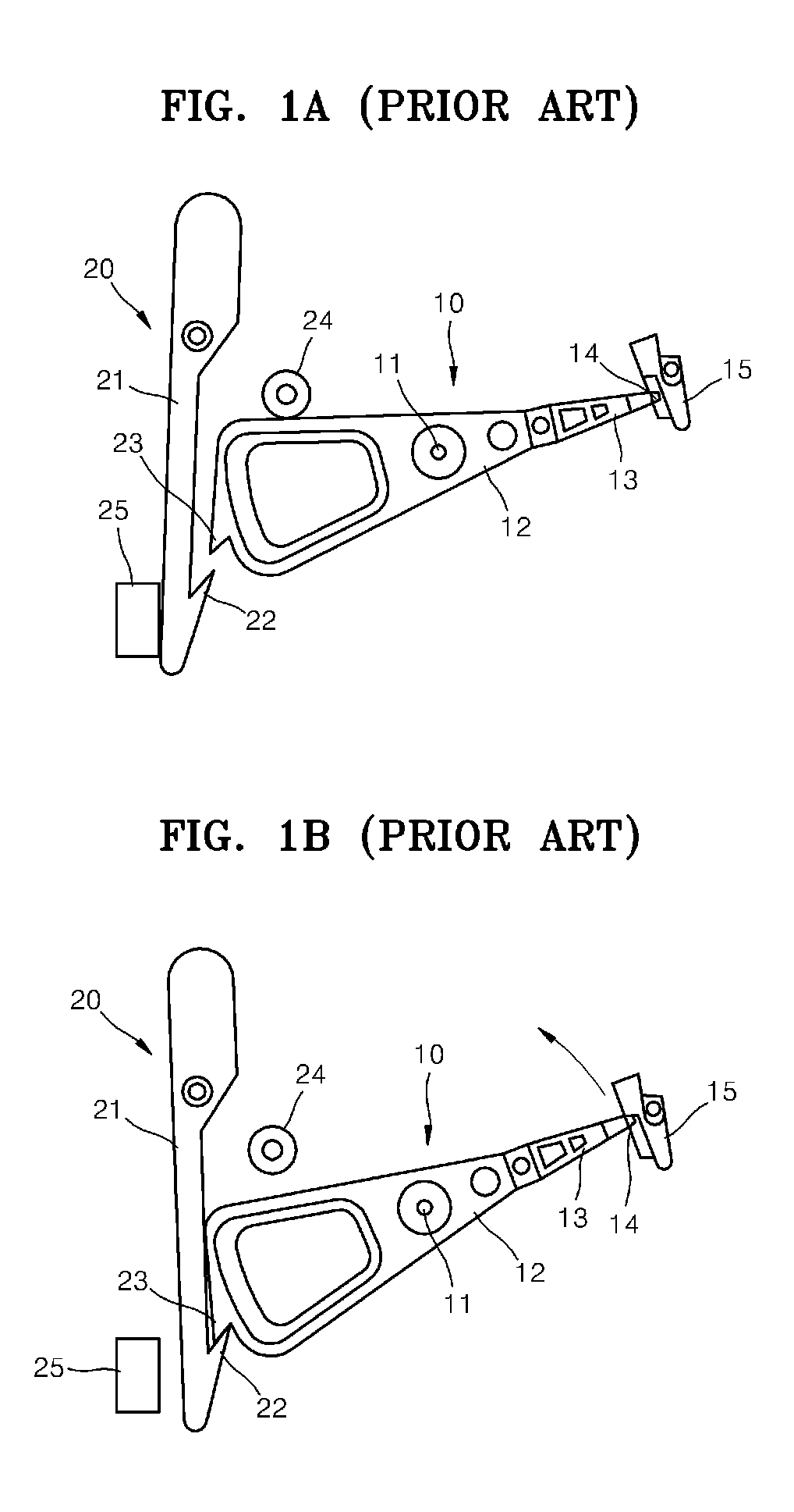 Actuator latch system of hard disk drive