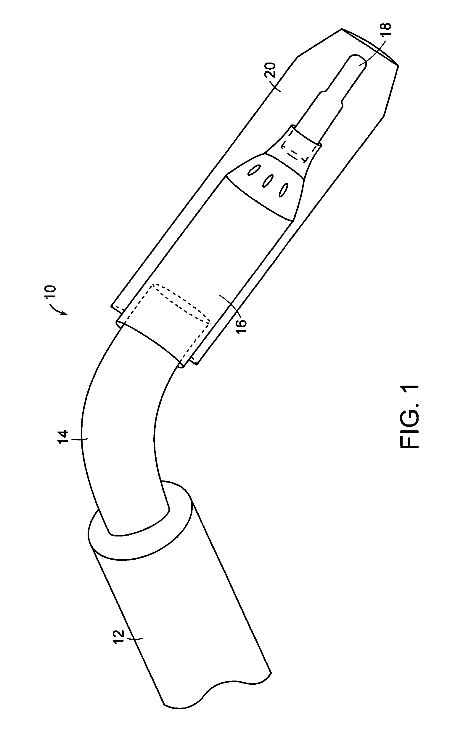 Taper locking features between components of a welding device