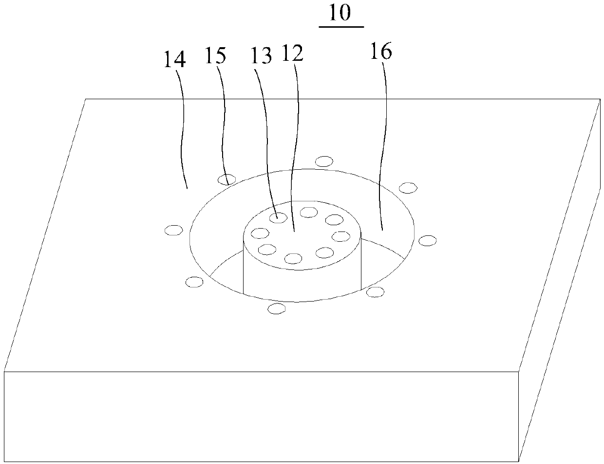 Inductance element and filter