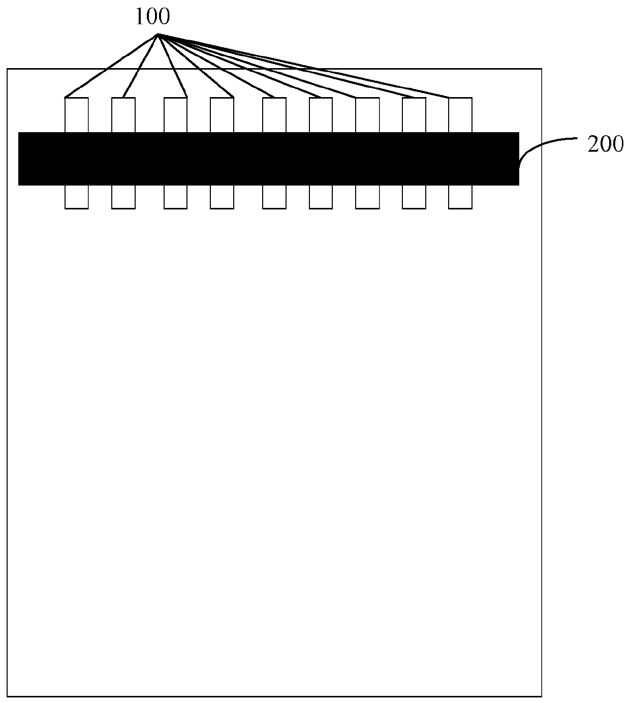 Method for forming test pad and array substrate