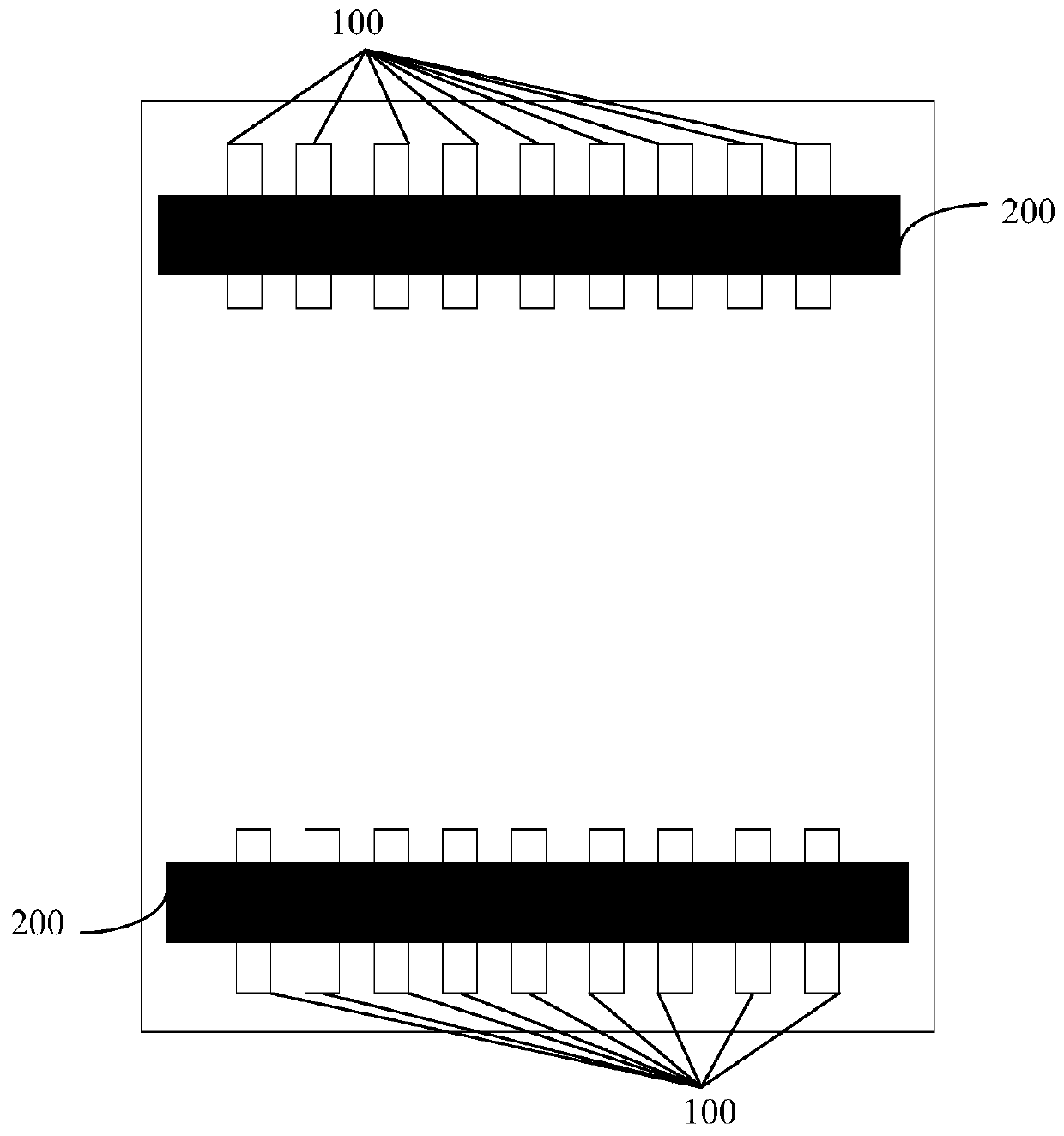 Method for forming test pad and array substrate