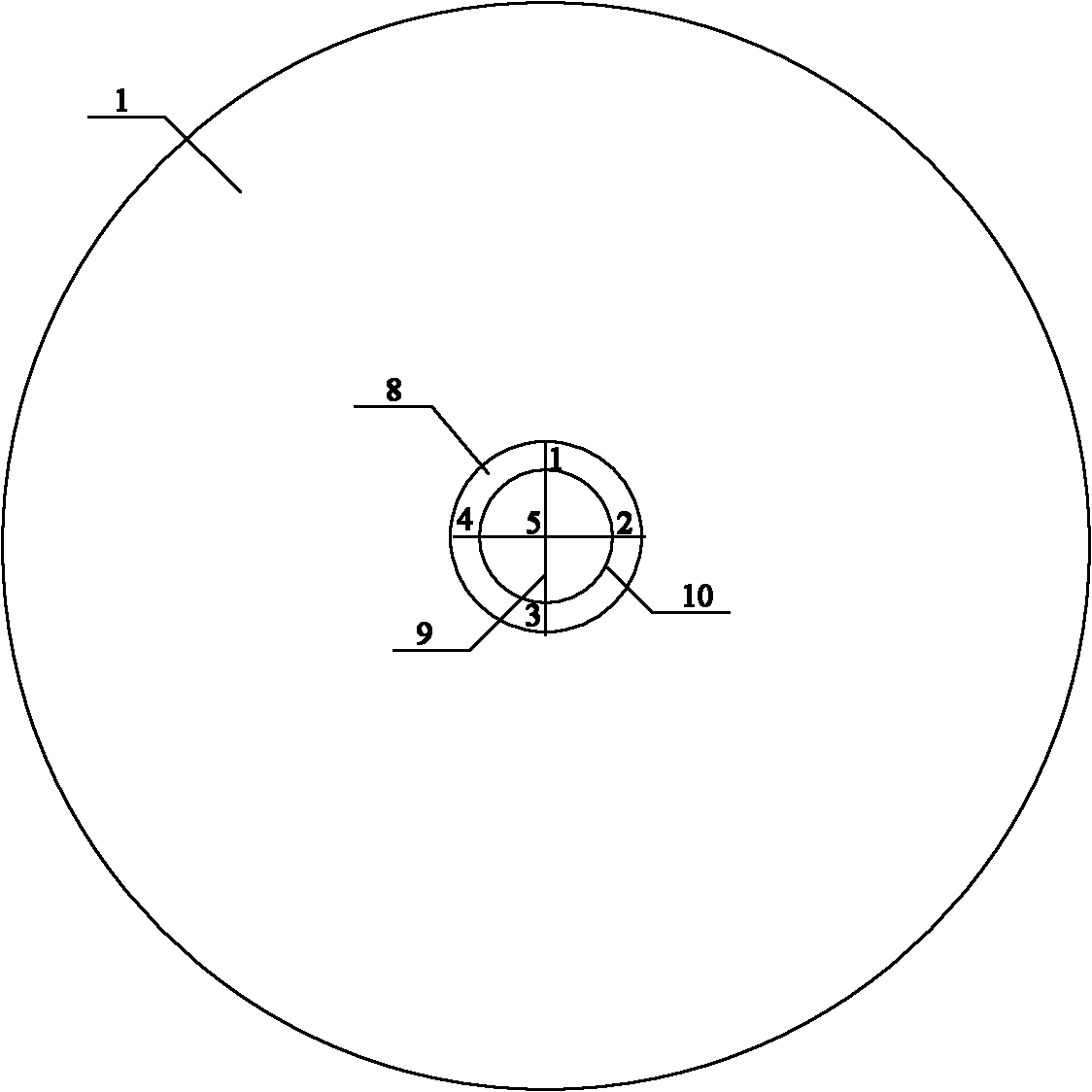 Apparatus for rapidly correcting installation position of panoramic vision measuring system