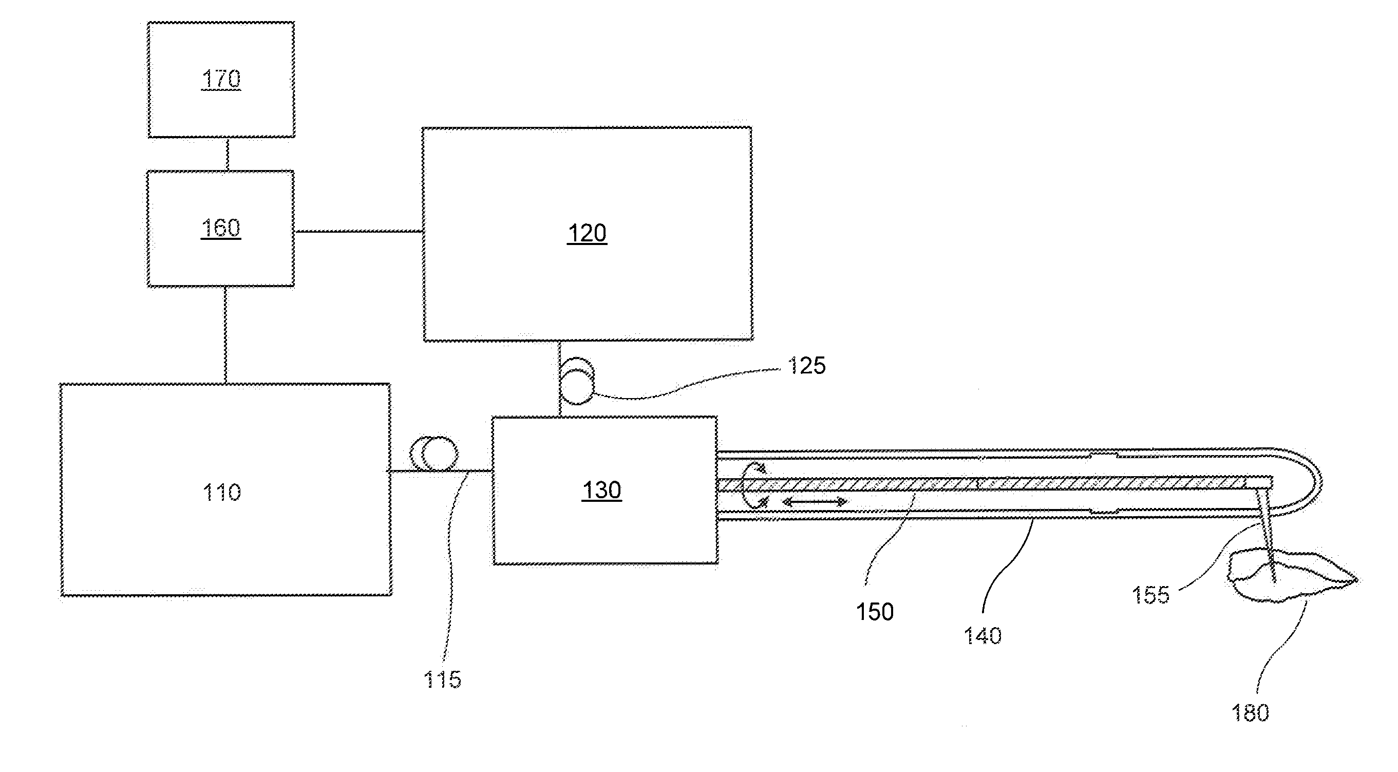 Systems, devices, methods, apparatus and computer-accessible media for providing optical imaging of structures and compositions