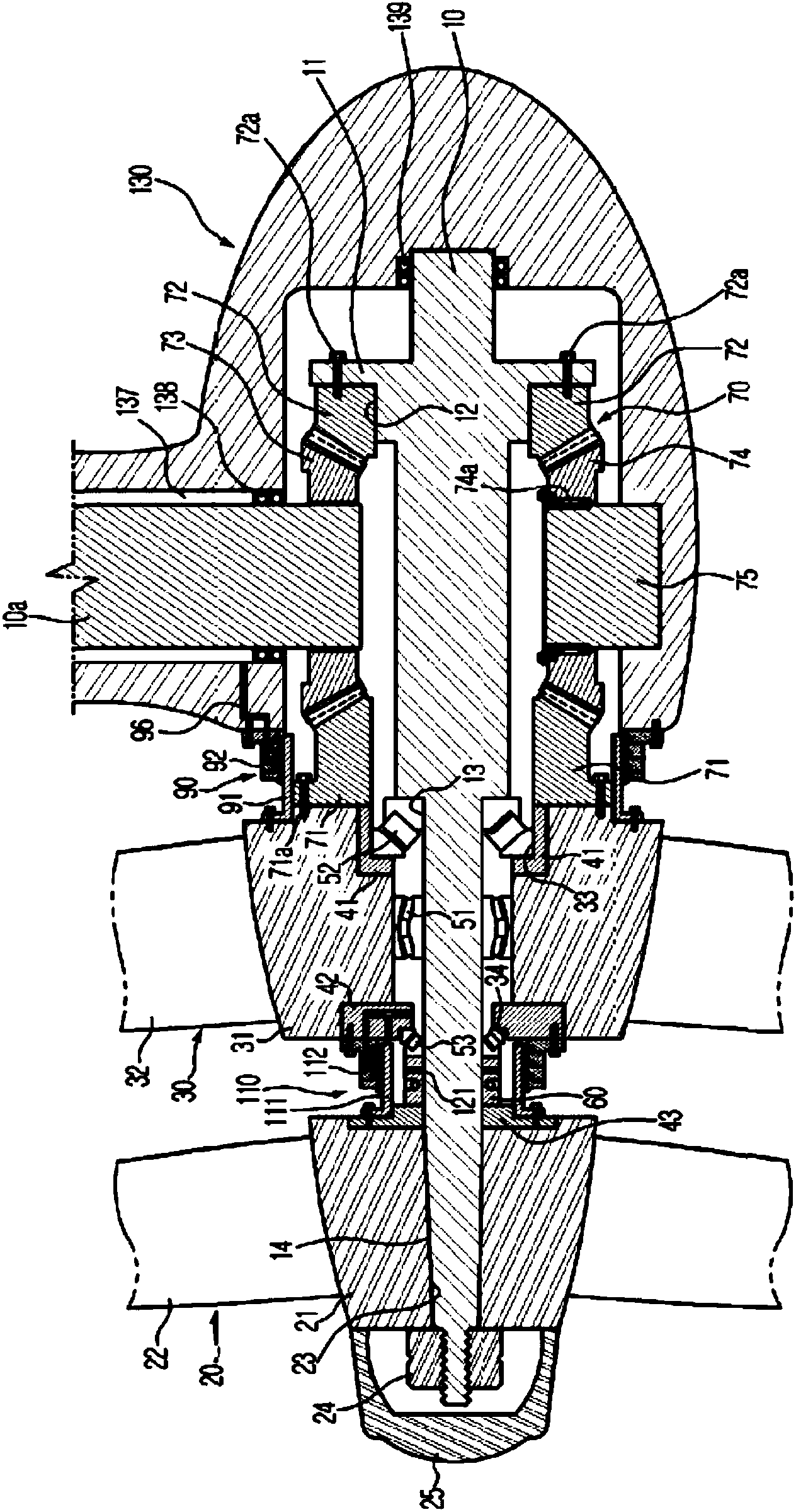 Propulsion device for ship and ship having same