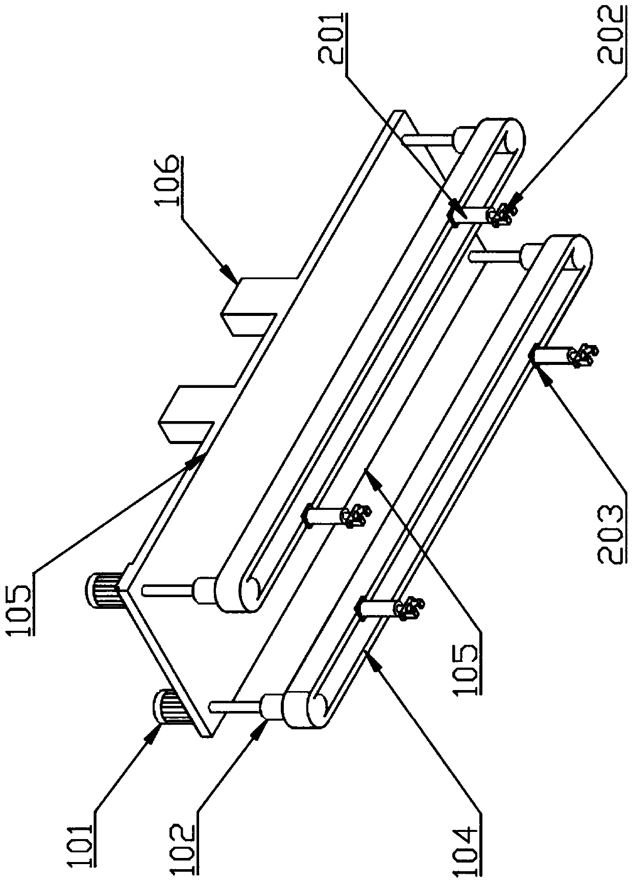 Rubber roller cleaning and laminating device