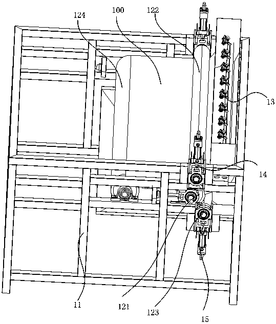 Tunnel type nonwoven fabric processing system and control method thereof