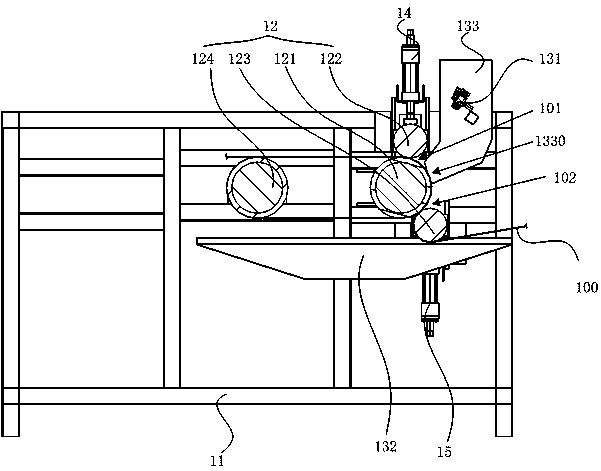 Tunnel type nonwoven fabric processing system and control method thereof