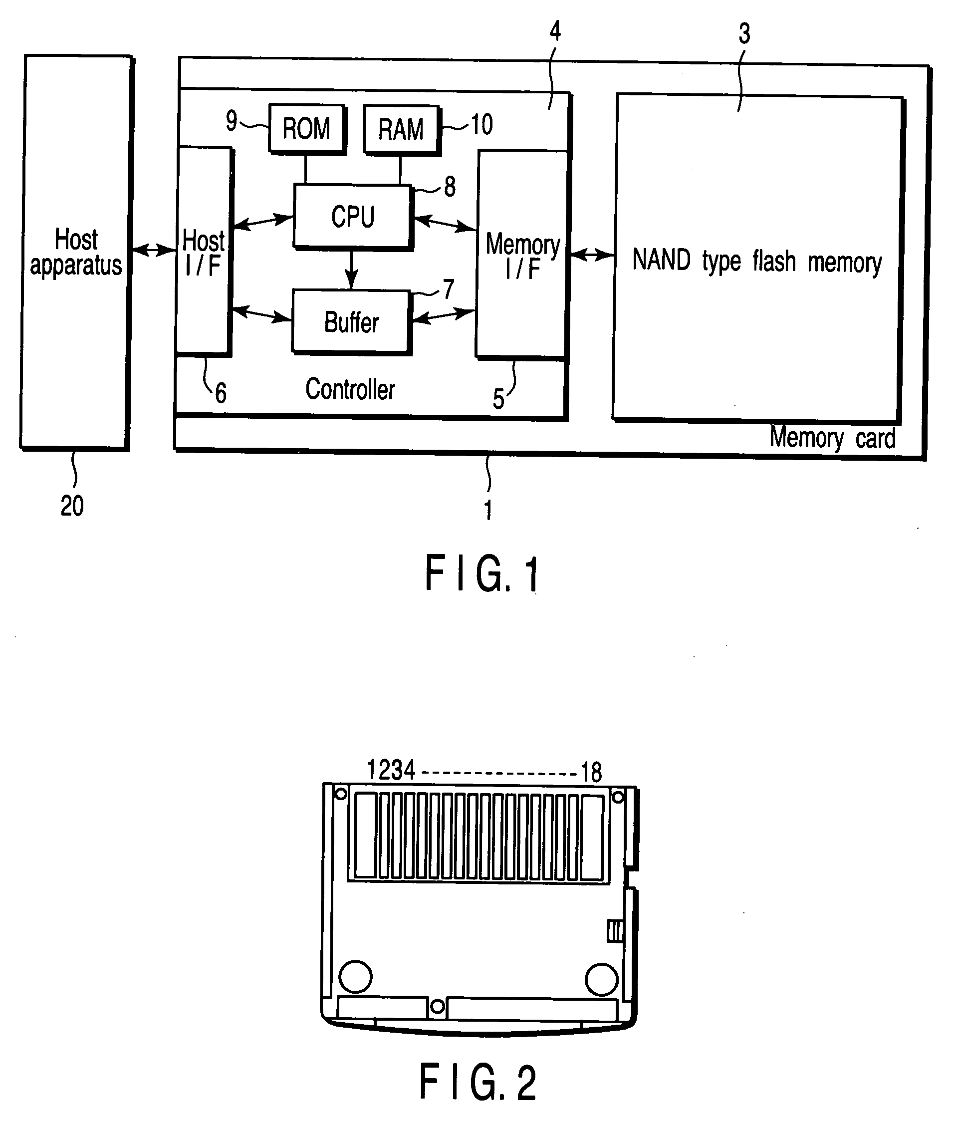 Memory card having a storage cell and method of controlling the same