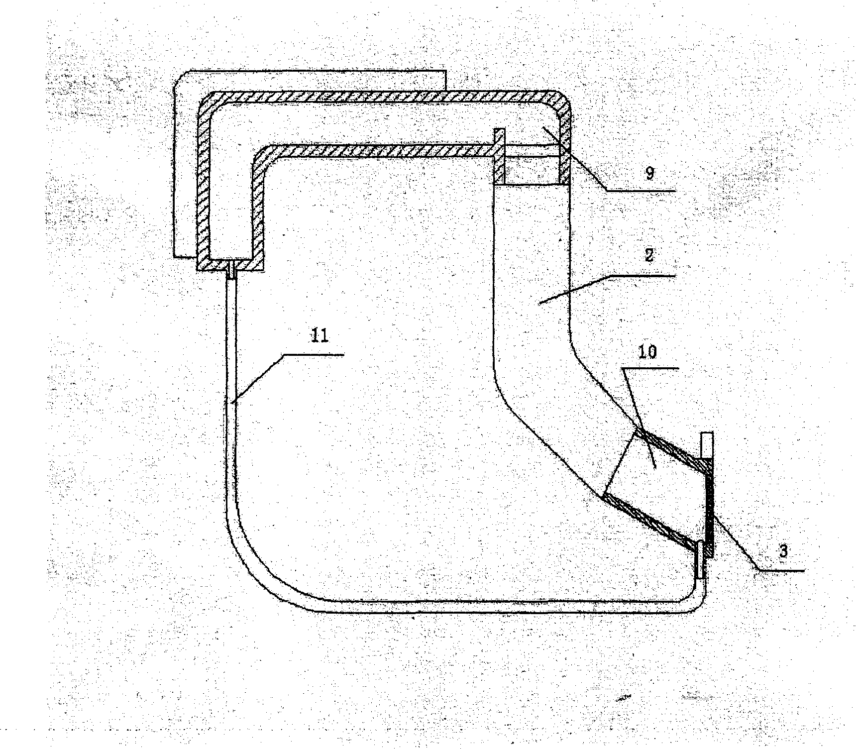 Unpowered self-loop computer liquid cooling system