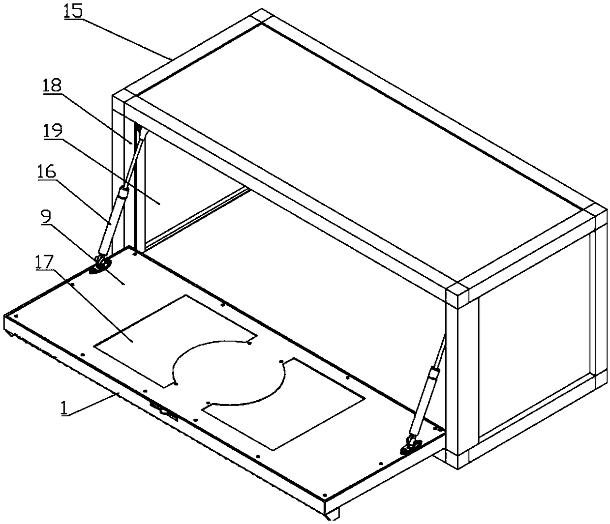 Multifunctional storage rack