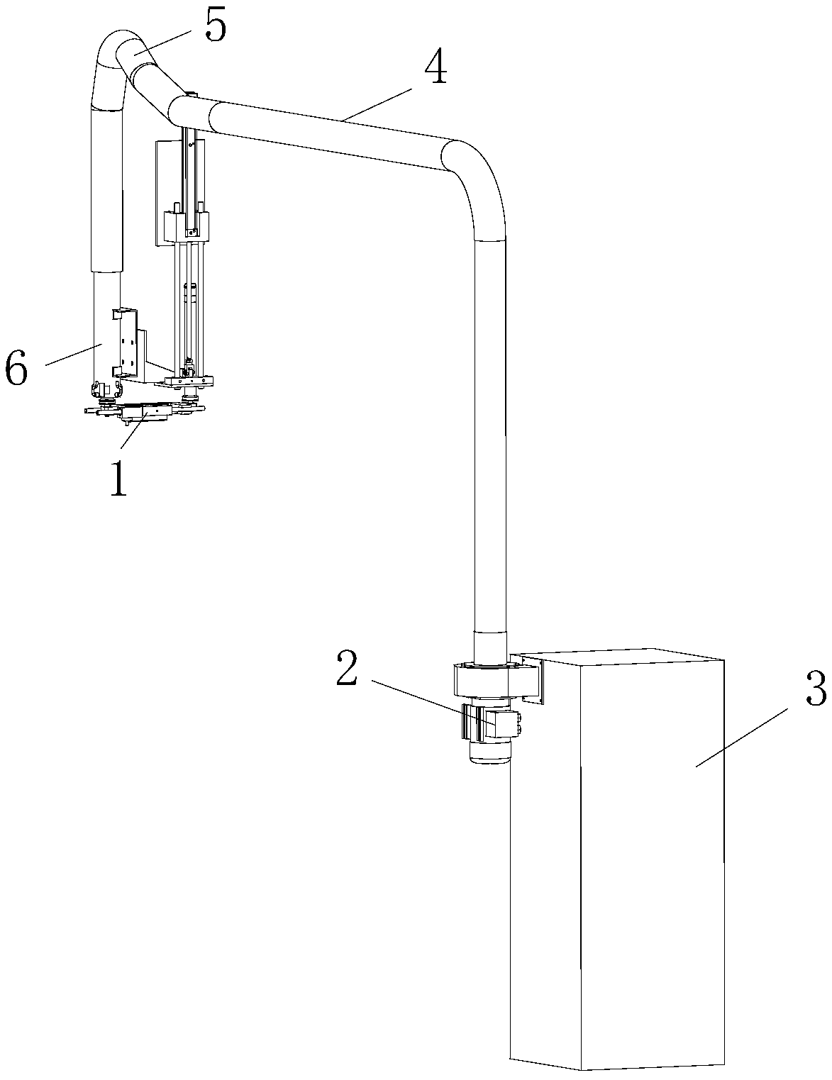 Bobbin tail yarn treatment device and method