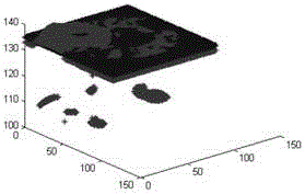 Planar component three-dimensional position and normal vector calculation method based on depth map