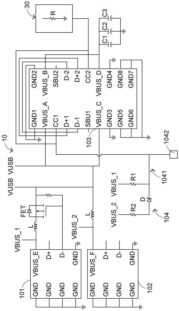 Universal serial bus interface conversion device