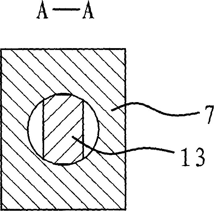 Method of making spring core for glasses earpiece and product thereof
