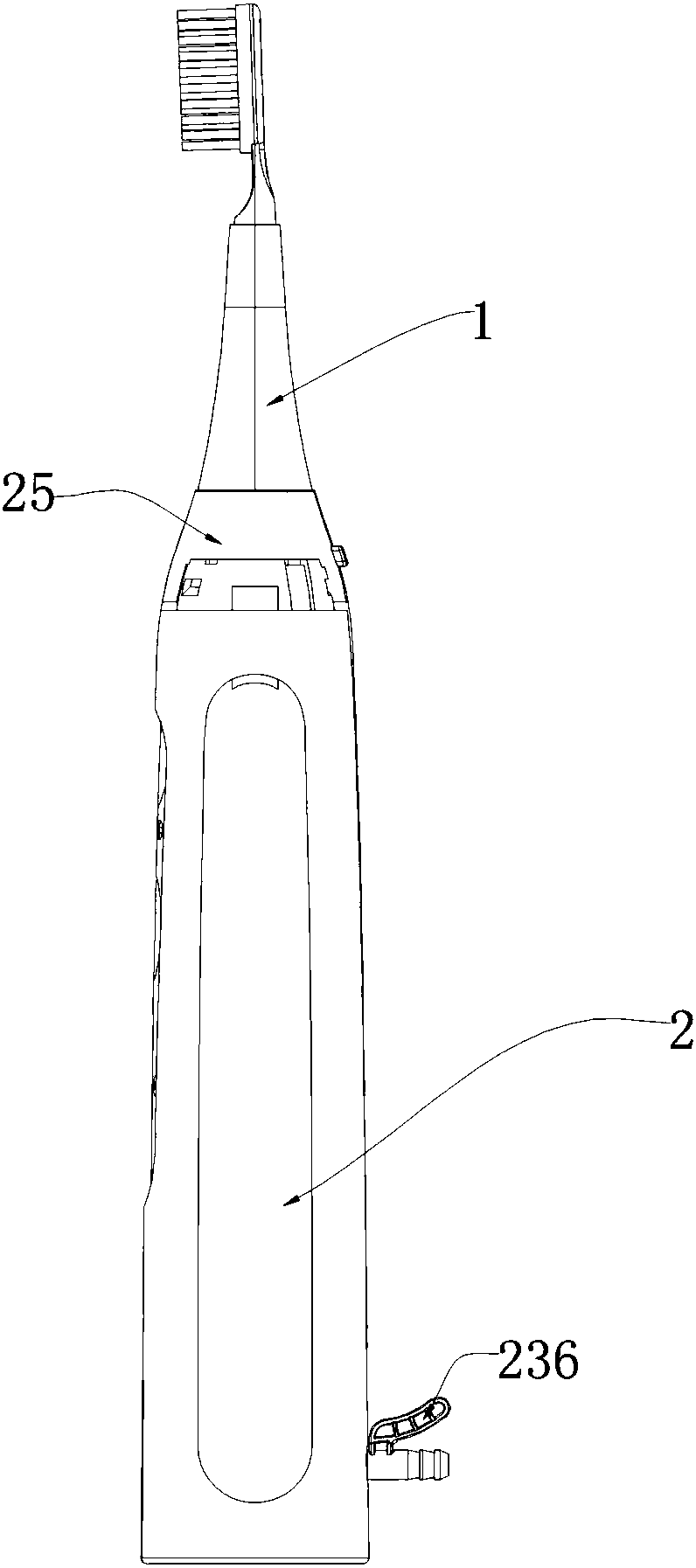 Multifunctional electric toothbrush and method for cleaning teeth