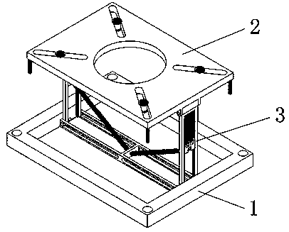 Computer mainboard mounting structure