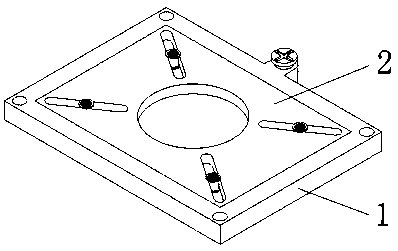 Computer mainboard mounting structure