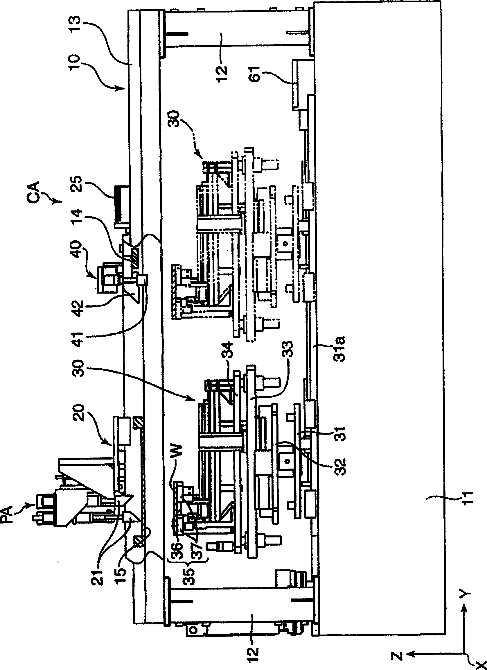 Support pin identifying method and device, screen printing device and surface installation machine