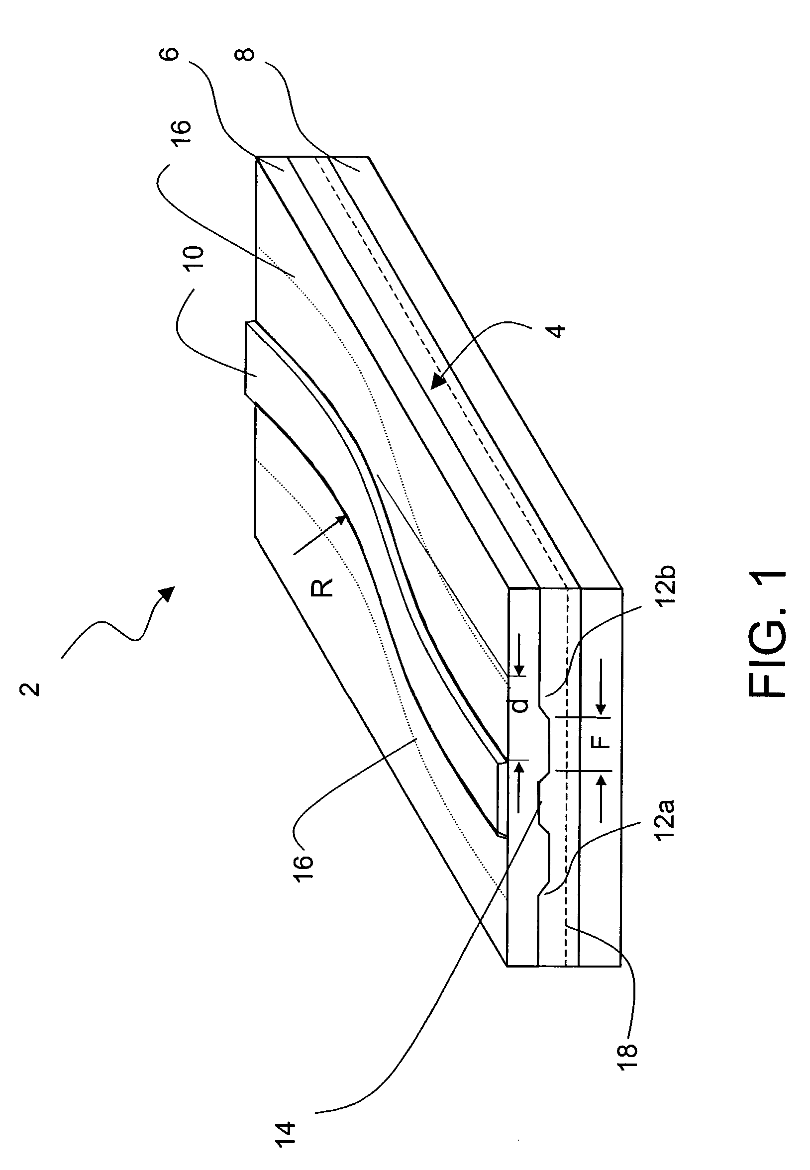 Index guided laser structure