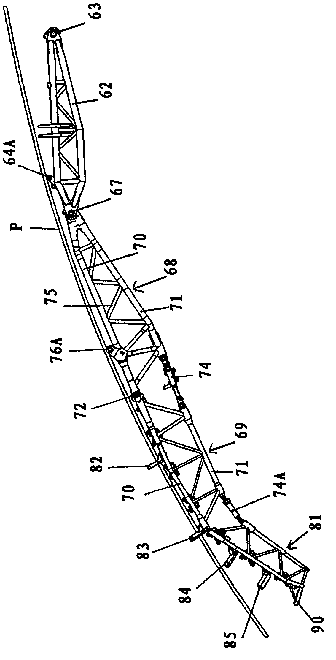 Method and vessel for laying a pipeline