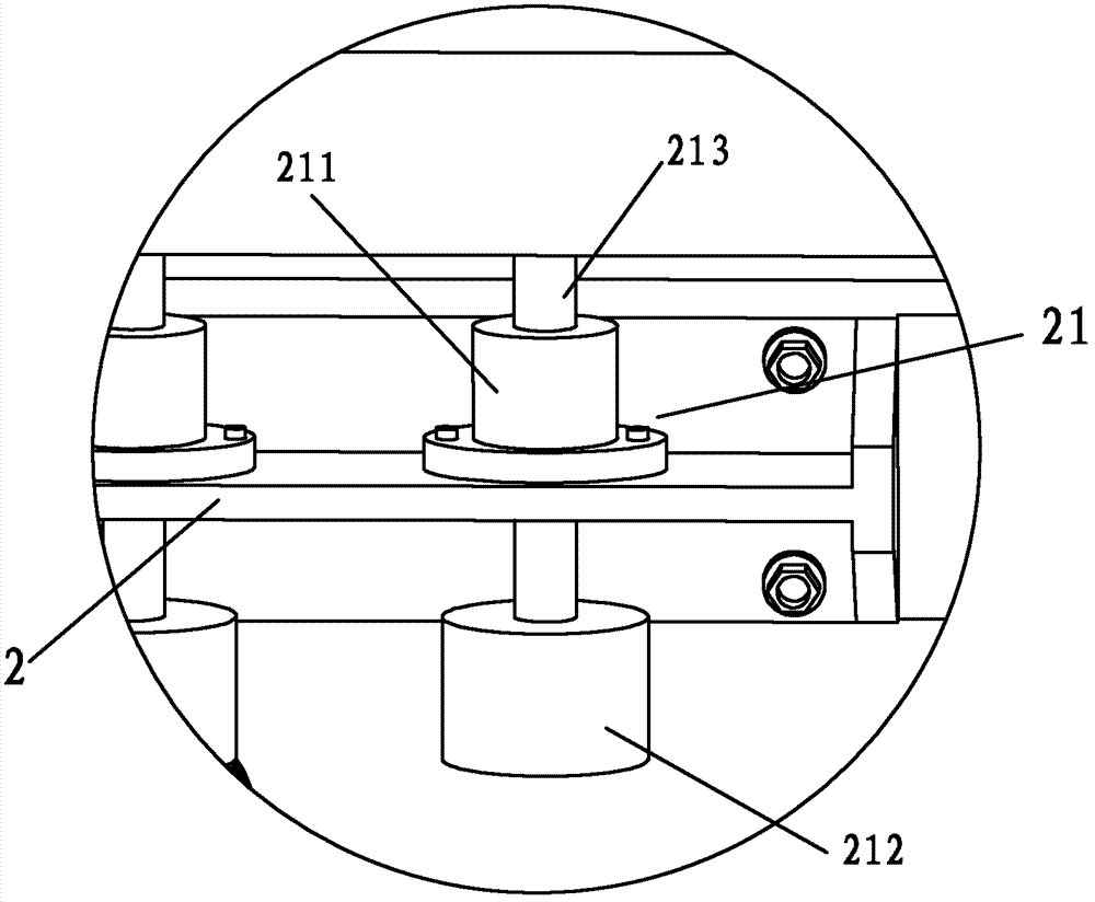 Full-automatic filter element flushing machine