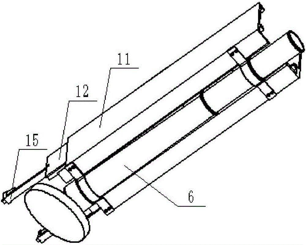 Automatic bullet conveying device for mortar