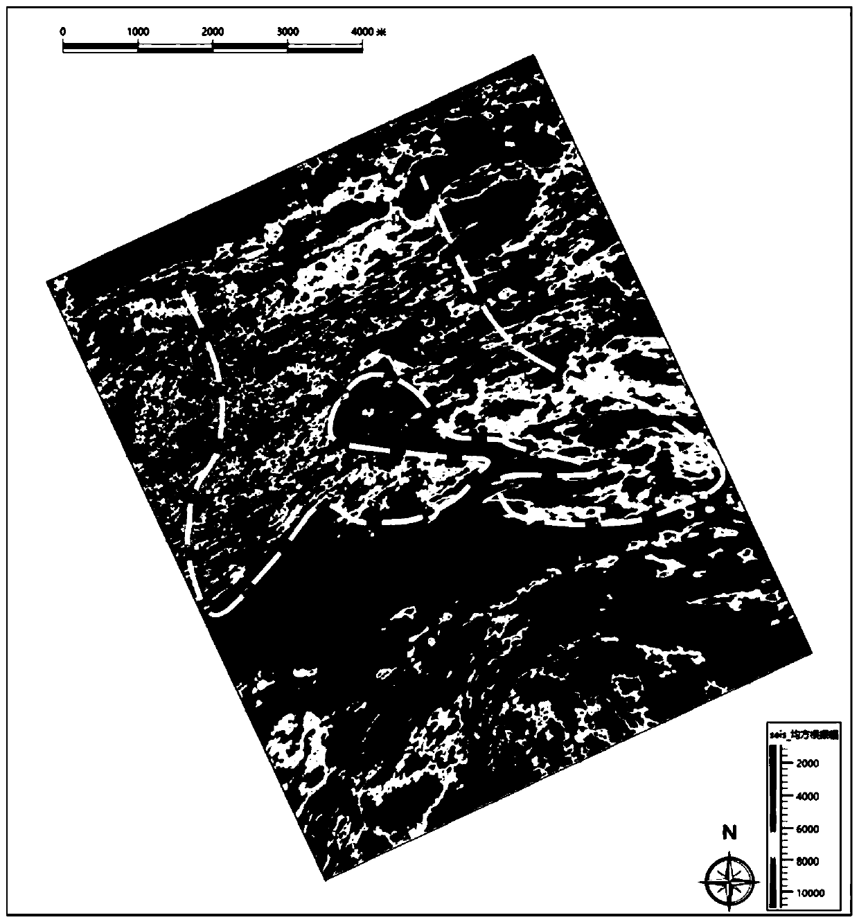 Lithologic boundary identification method based on well-seismic combination