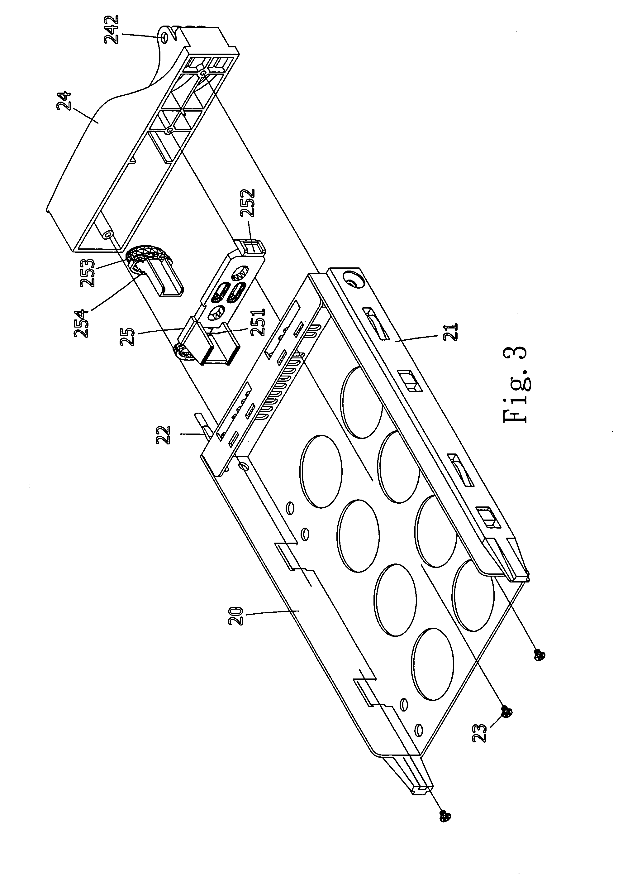 Transfer apparatus of detachable disk drive