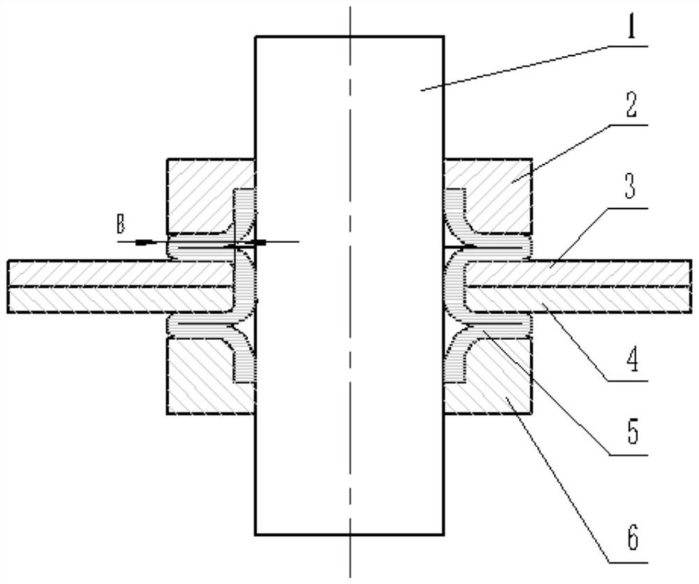A Method of Using Metal Pipe Wrinkles to Realize Circular Connection