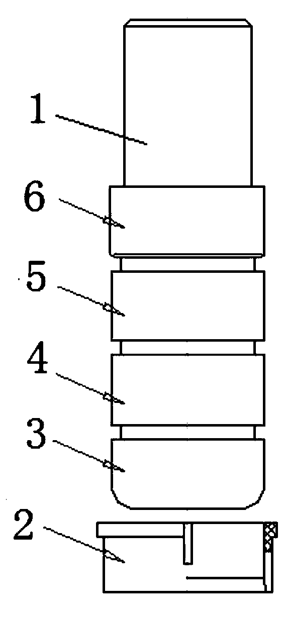 A bushing trimming tool for automobile rack and pinion steering gear