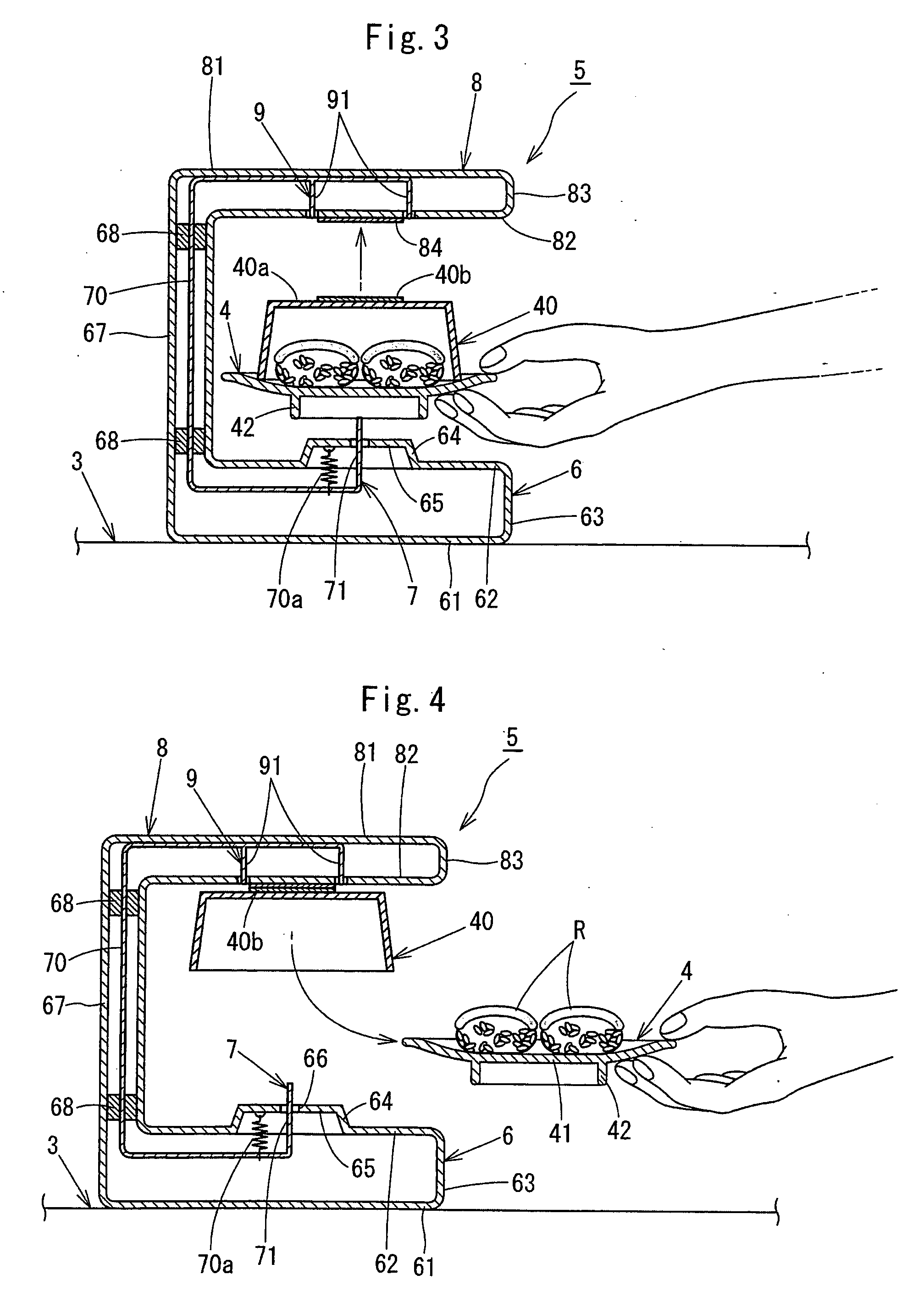 Food and drink conveyance device