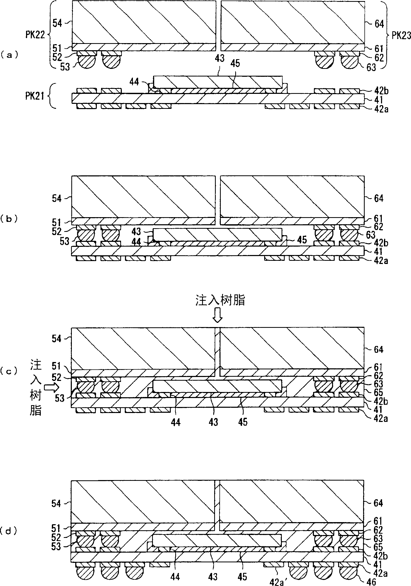 Semiconductor device, electronic appts. their mfg. methods and electronic instrument