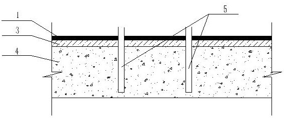 Method for using basement roof as construction elevator foundation