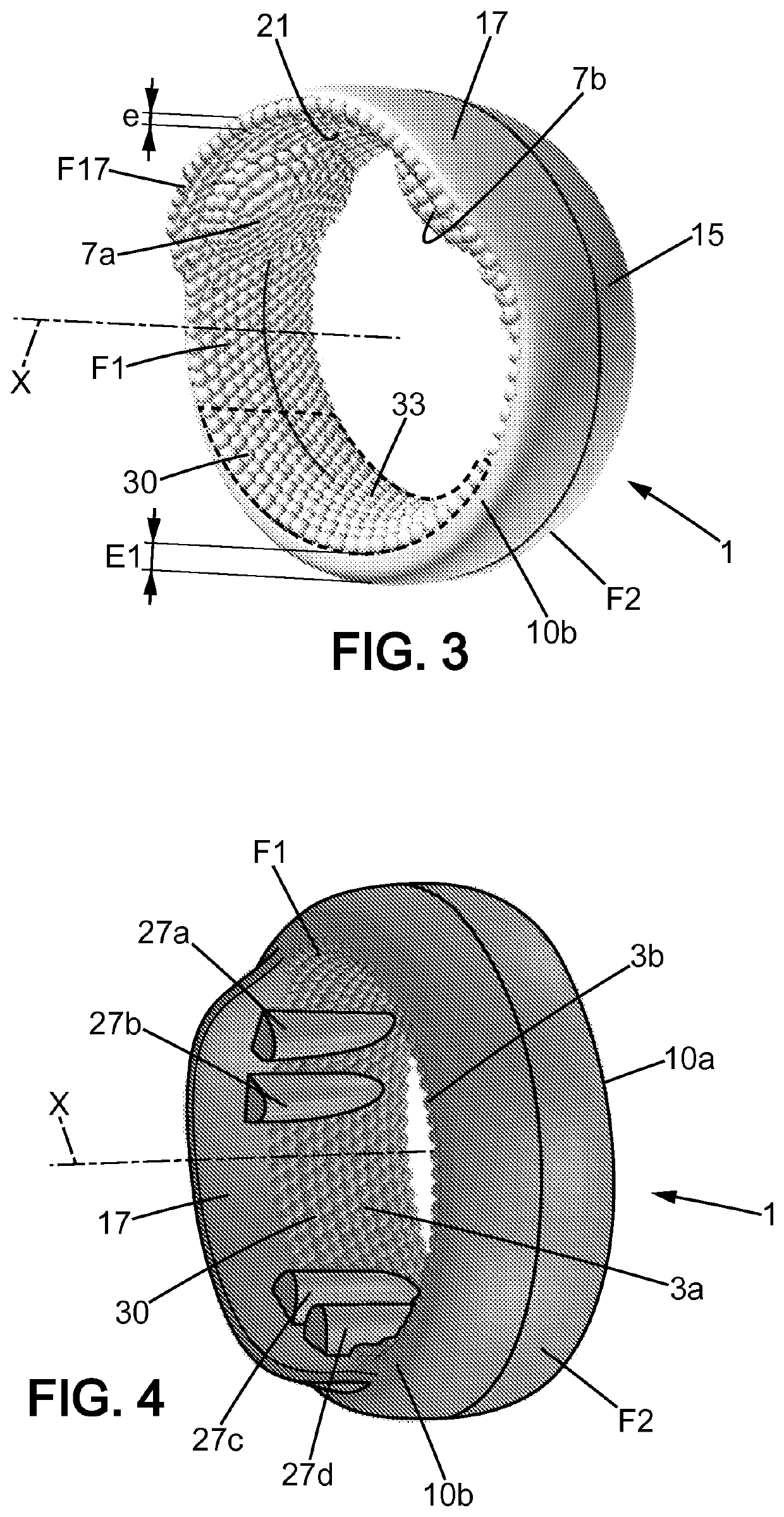 Annular device with an inner grip surface for a male contraceptive, and manufacturing process thereof