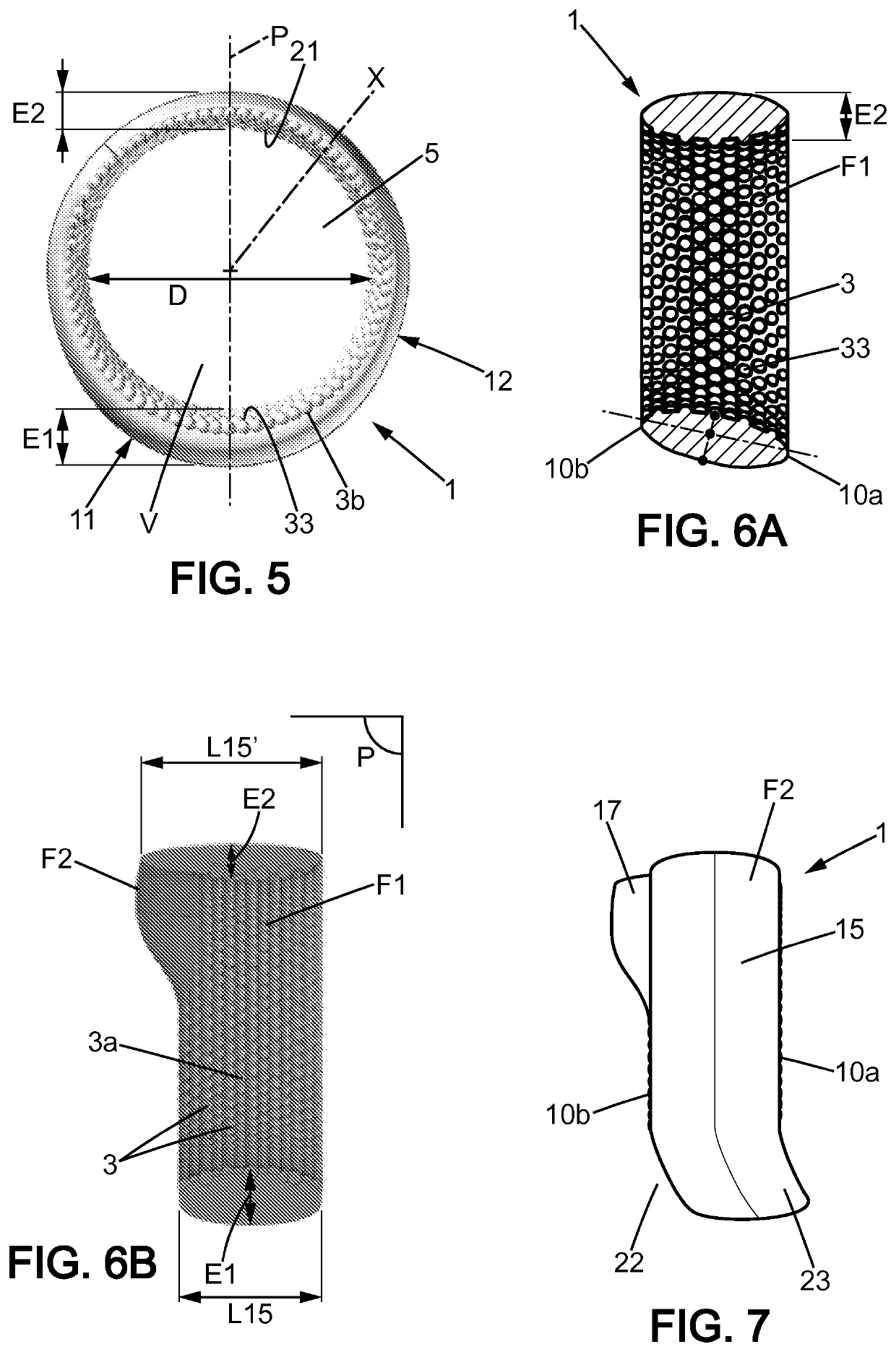 Annular device with an inner grip surface for a male contraceptive, and manufacturing process thereof