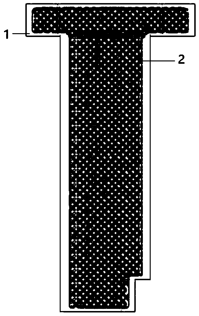 Hollow blade easy-to-remove aluminum oxide ceramic core and preparation method thereof