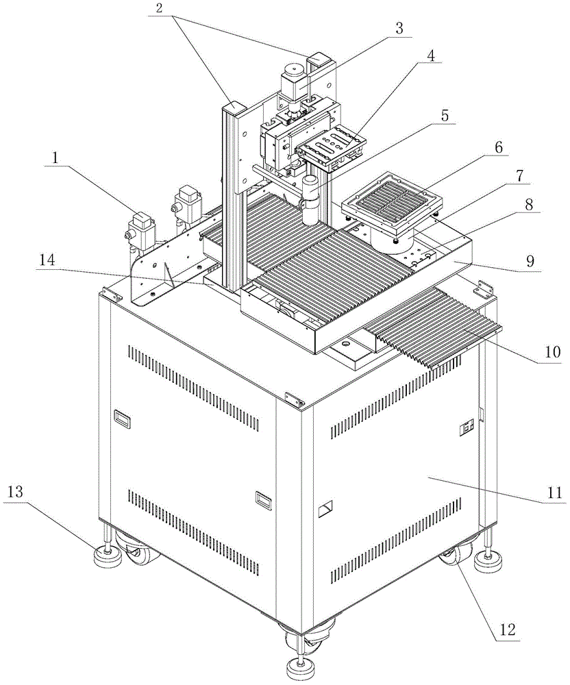 A kind of resistance strain gauge automatic resistance adjustment device and resistance adjustment method