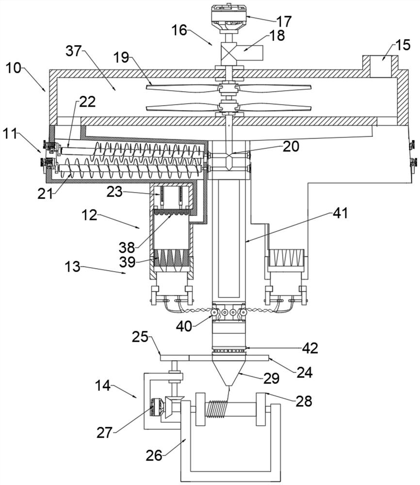 High-elasticity and high-strength polyester hot-melt yarn spinning device and preparation process thereof
