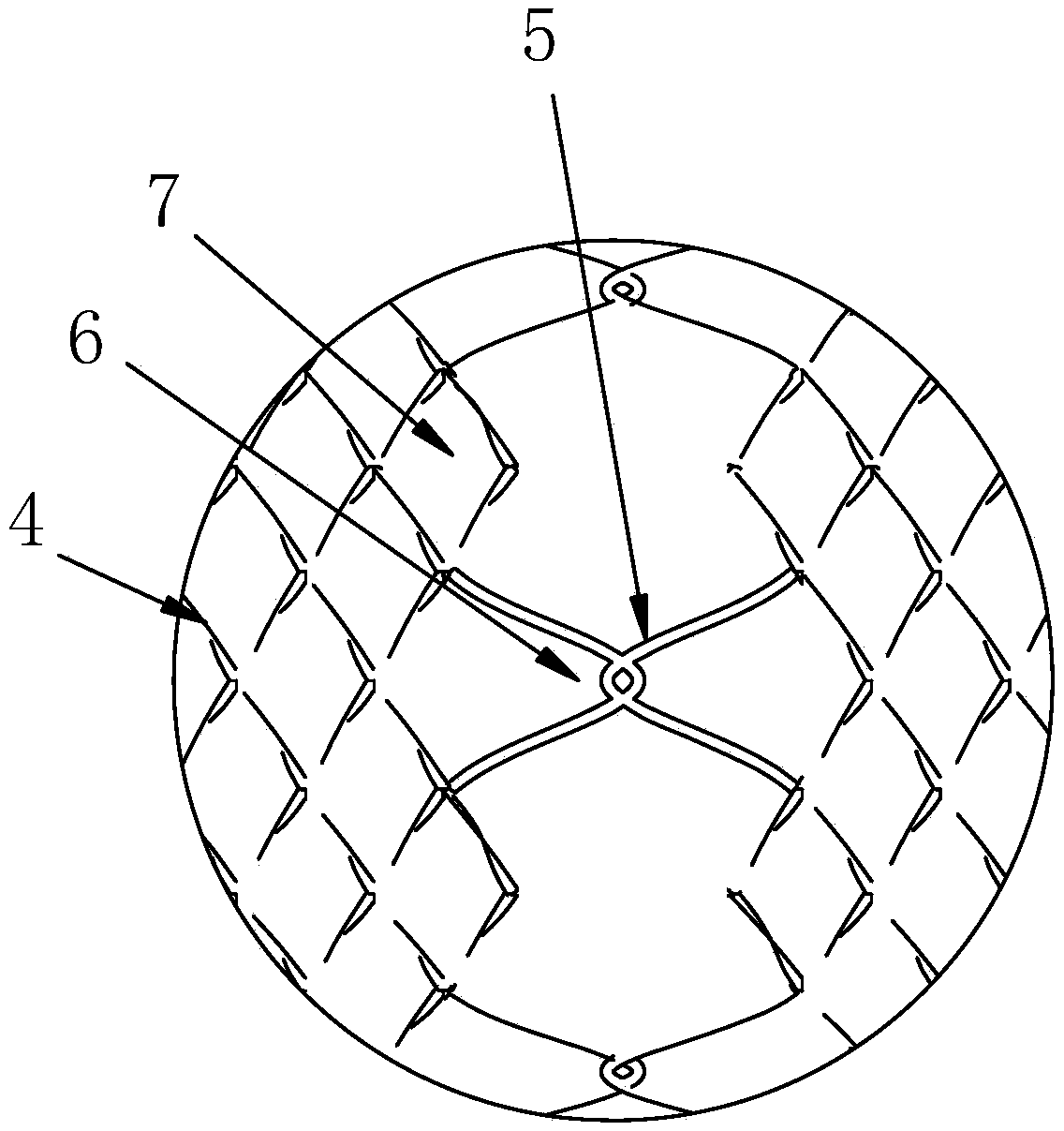 A super-compliant segmented stent and its weaving method